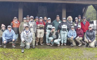 A group shot of Casting for Recovery