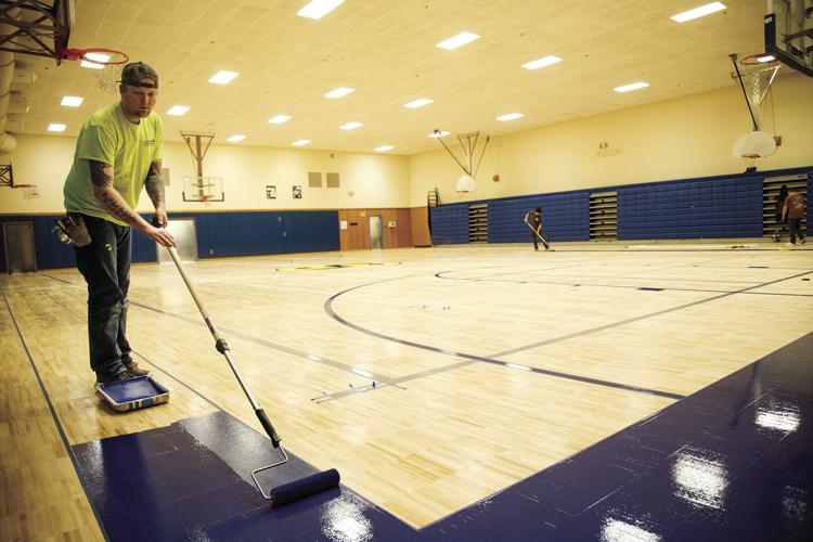 Schoenbar gymnasium floor replacement project completed Local News