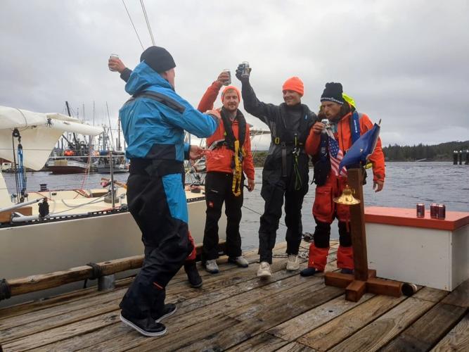 Three R2AK teams reached Ketchikan in quick succession on Friday
