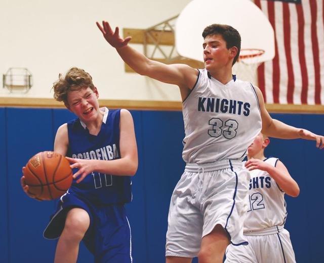 Schoenbar jump starts basketball season Sports