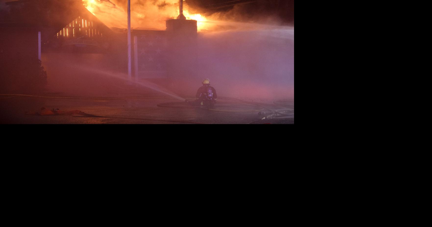American Legion Post 3 fire Photos