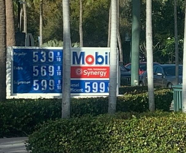Gas en Key Biscayne Mobil