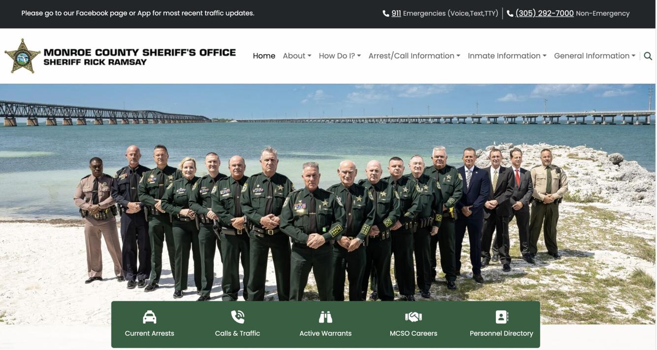 Monroe County Sheriff’s Office rolls out new website Government