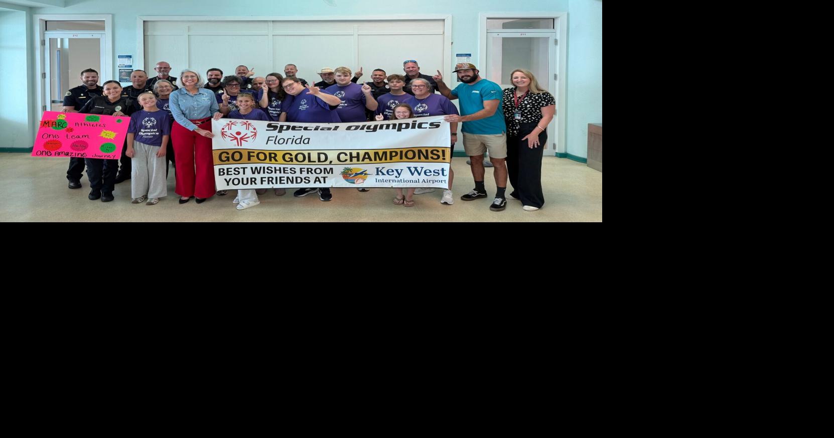 Airport holds Special Olympics Florida sendoff