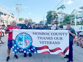 Key west veterans day parade route