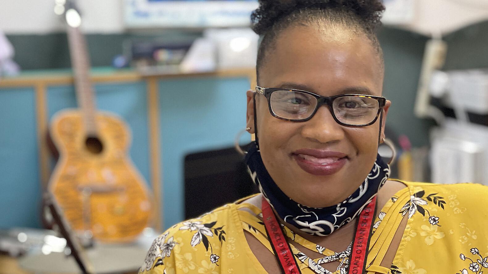 New Bahama Village Music Program head Kawana Staffney is always on the go
