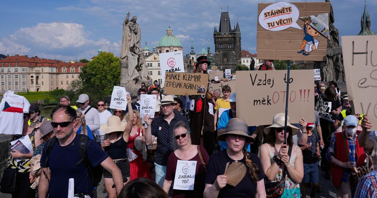 Czech Republic Protest