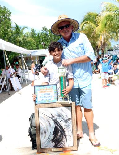 Repeat winner at the 26th Annual Keys Kids Fishing Derby