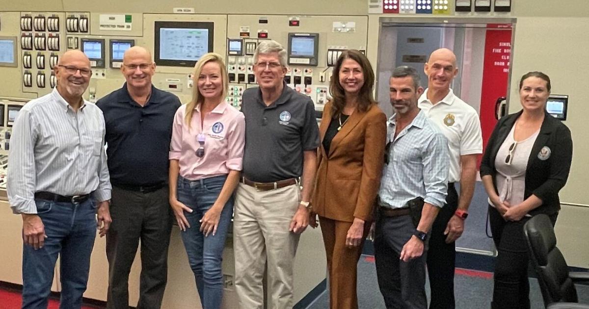 Turkey Point Control Room County officials tour Turkey Point | Mile Markers | keysnews.com