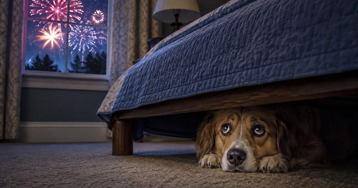 Pets and fireworks