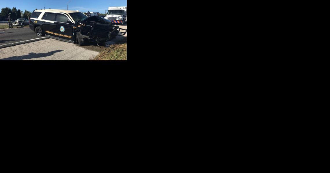 Woman drives around barricades, crashes into Florida trooper - Vimarsana News