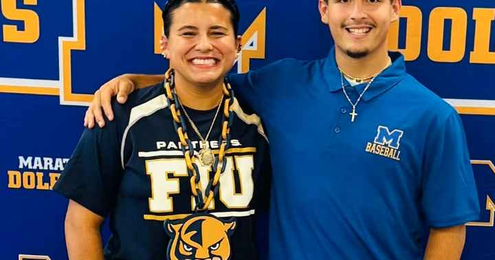 Lee Isom, Cirina celebrated during college signing