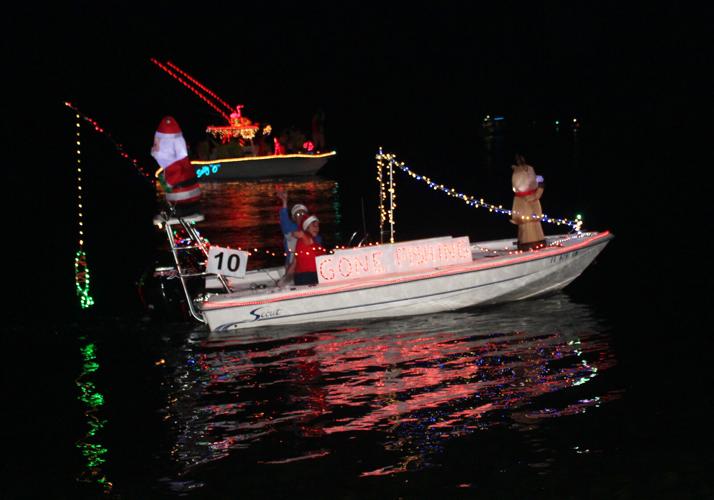 Boat parade has a pirate theme Features