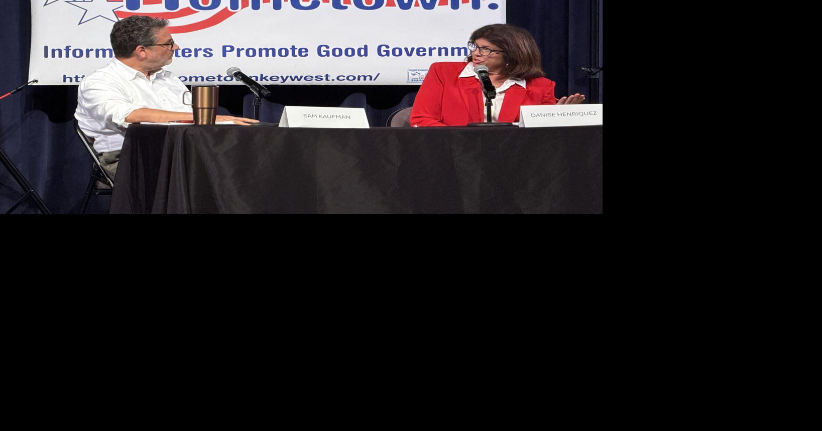 Fireworks in July: The Hometown Candidates Forum got heated at times Monday