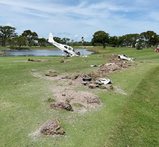 Plane crashes on golf course | Upper Keys | keysnews.com