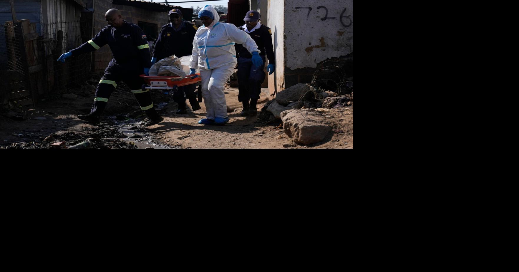 Mass shooting leaves 12 dead in South Africa community