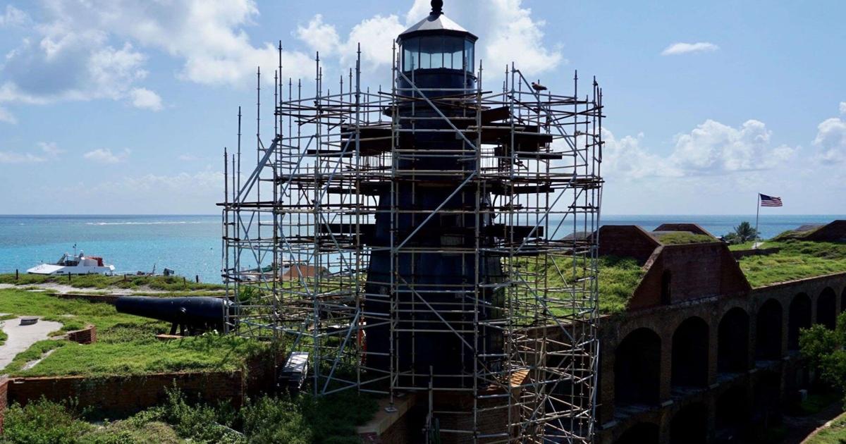 Jefferson Lighthouse Program Historic Fort Jefferson lighthouse to undergo $4.5M restoration | Local ...