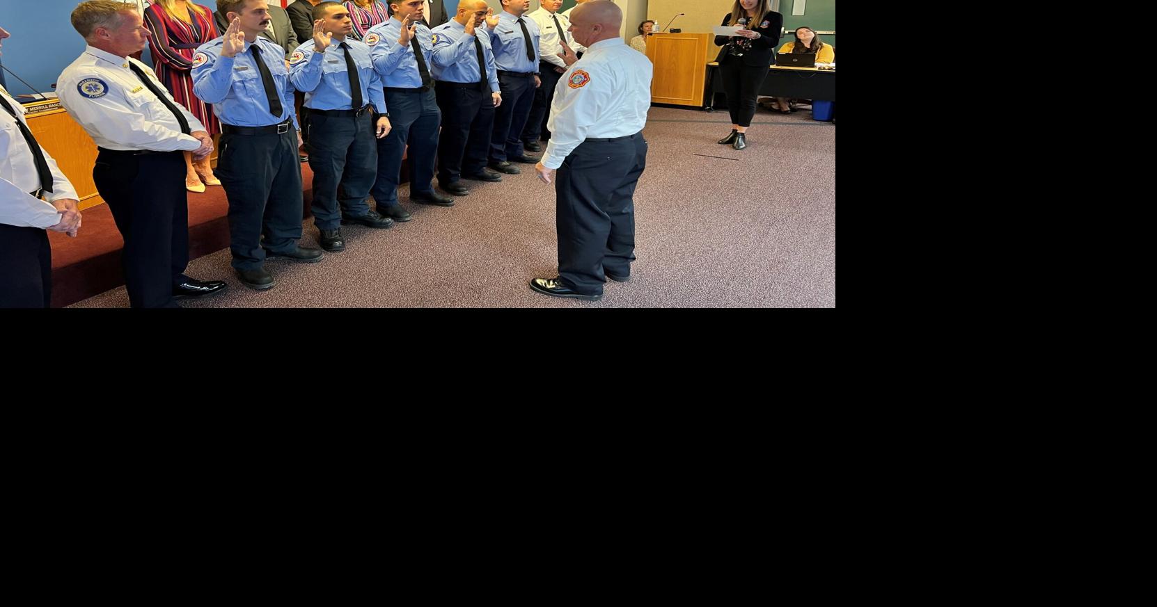 County new firefighters Mile Markers