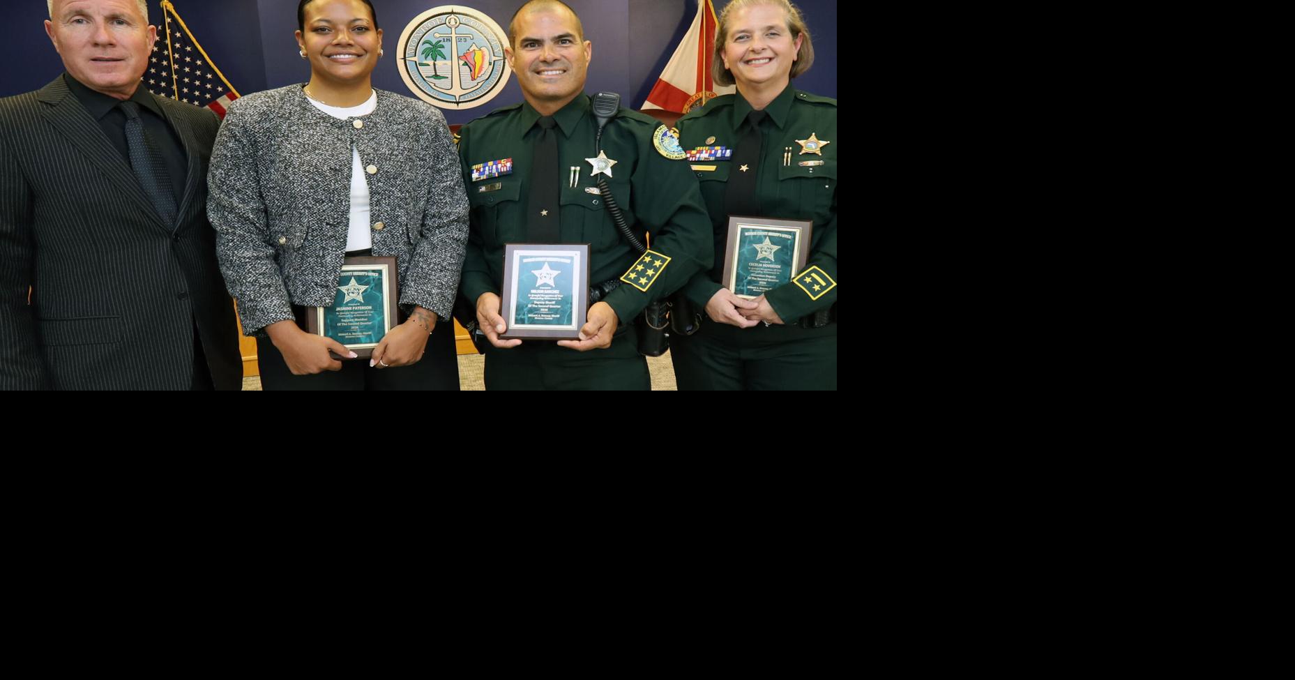 Sheriff's Quarterly Award Winners