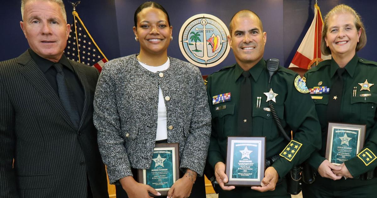 Sheriff's Quarterly Award Winners
