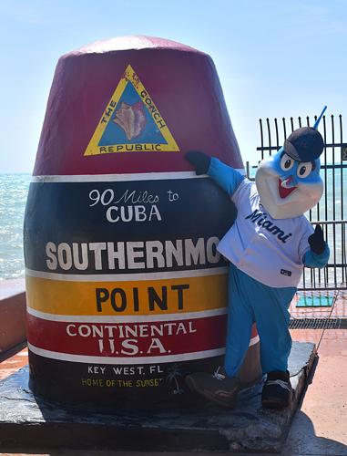 MARLINS DAY: KEY WEST PLAYS BALL WITH MIAMI MARLINS