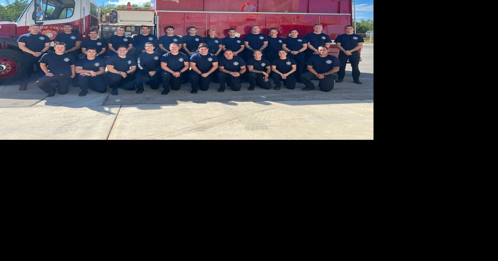 County 24 new firefighters Mile Markers