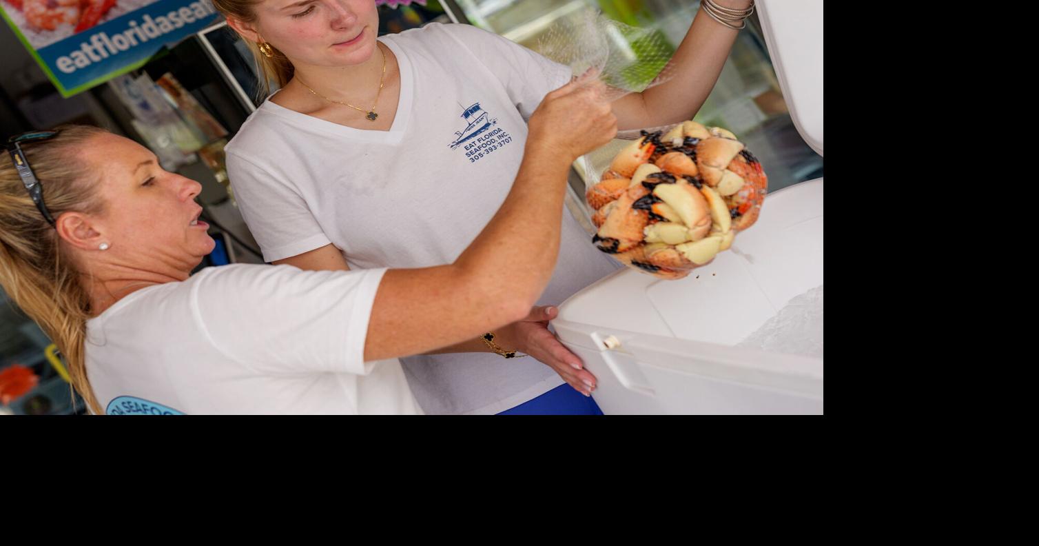 On the first day of stone crab season, a crowd gathers at Eat Florida ...