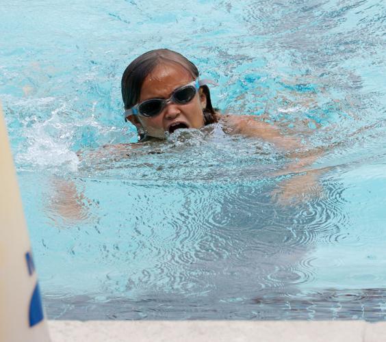 Bone Island Swimmer prepare for Swim Around Key West, USA Swimming Meet