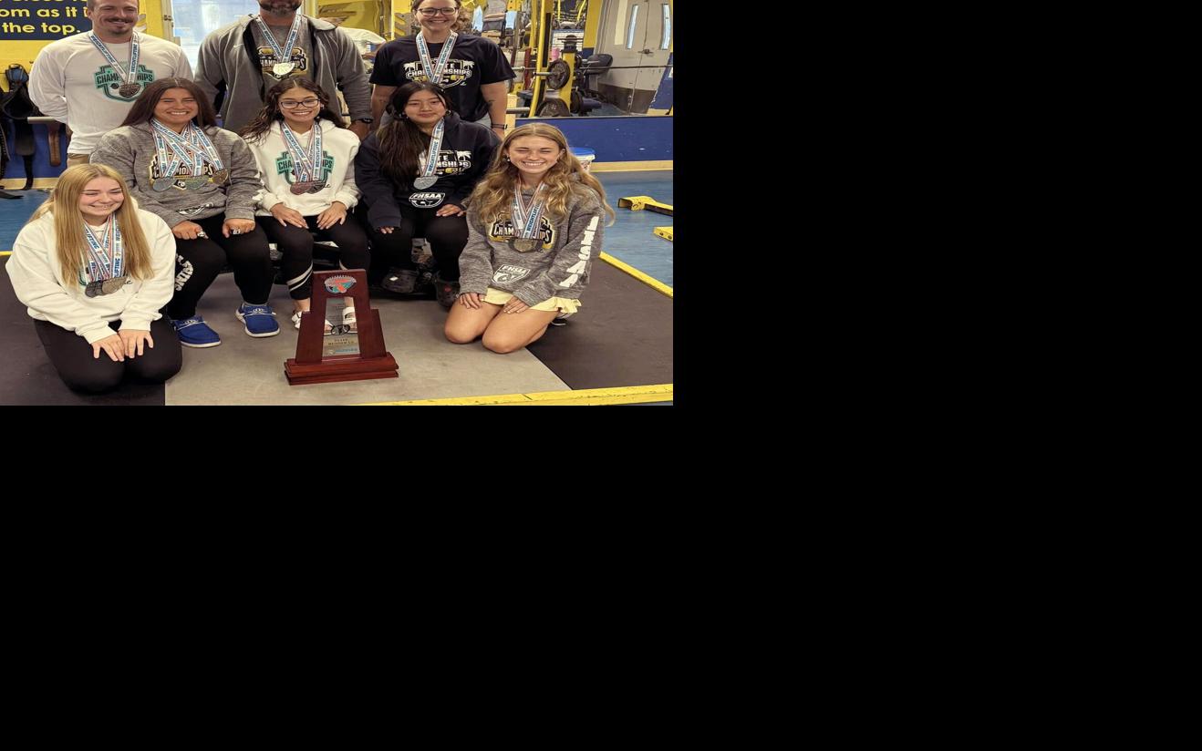 marathon girls weightlifting state runner ups.jpg