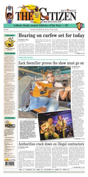 Page A1 | e-Edition | keysnews.com - Vimarsana News
