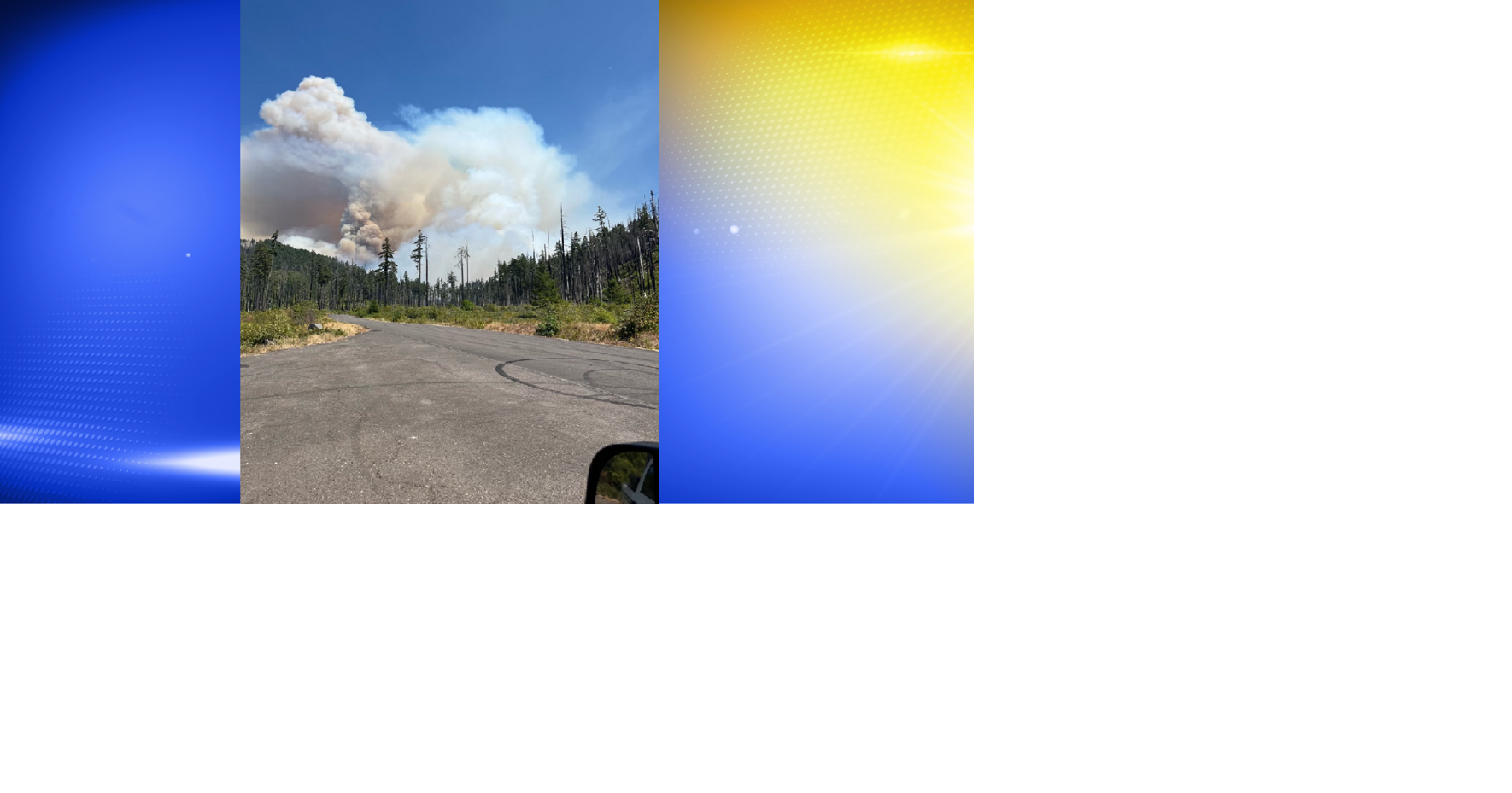 Public asked to avoid Big Fall Creek Road due to Bedrock Fire activity