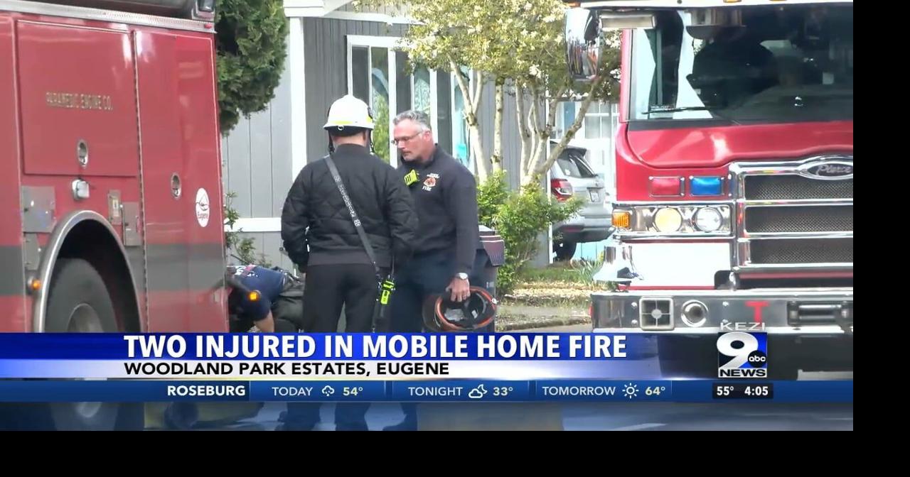 Two Injured in Mobile Home Fire | Video | kezi.com