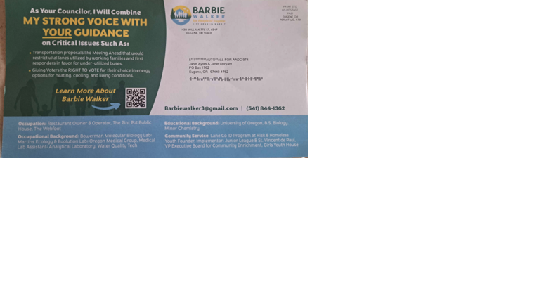 New details in Eugene City Council Ward 7 election controversy - Vimarsana News