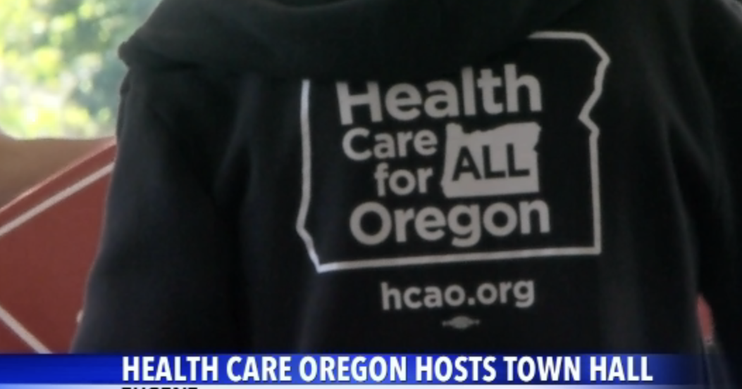 Oregon town halls build support for universal health care plan