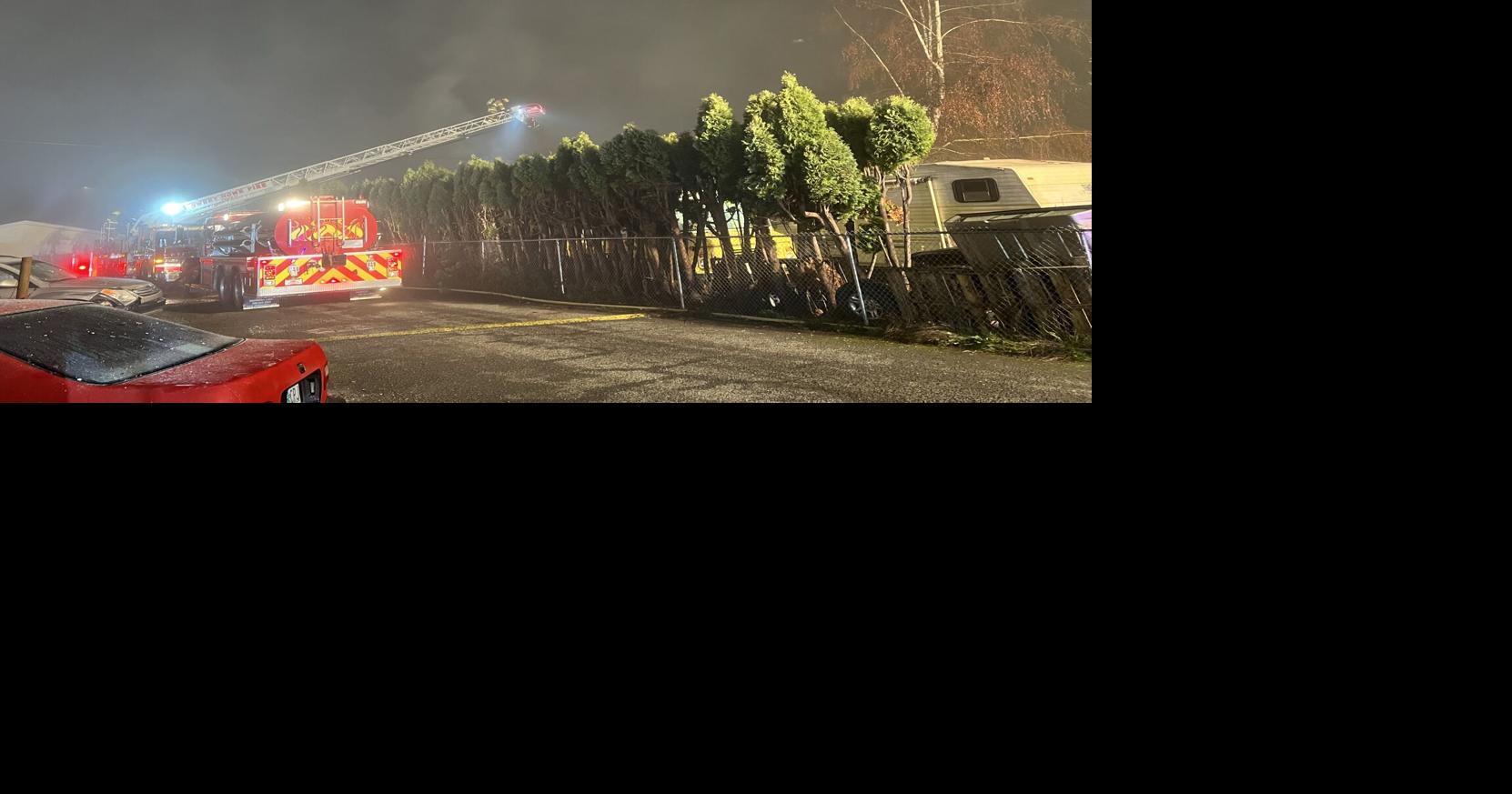 Highway 20 temporarily closed while fire crews battled blaze | Local ...