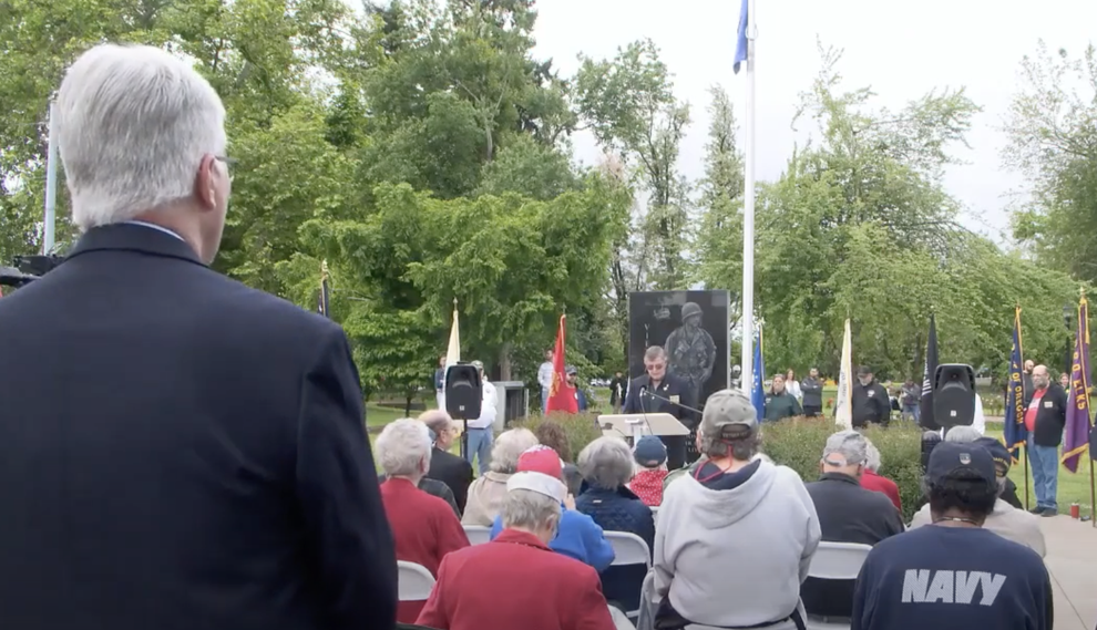 Springfield held 76th annual Memorial Day ceremony at Veteran's Plaza