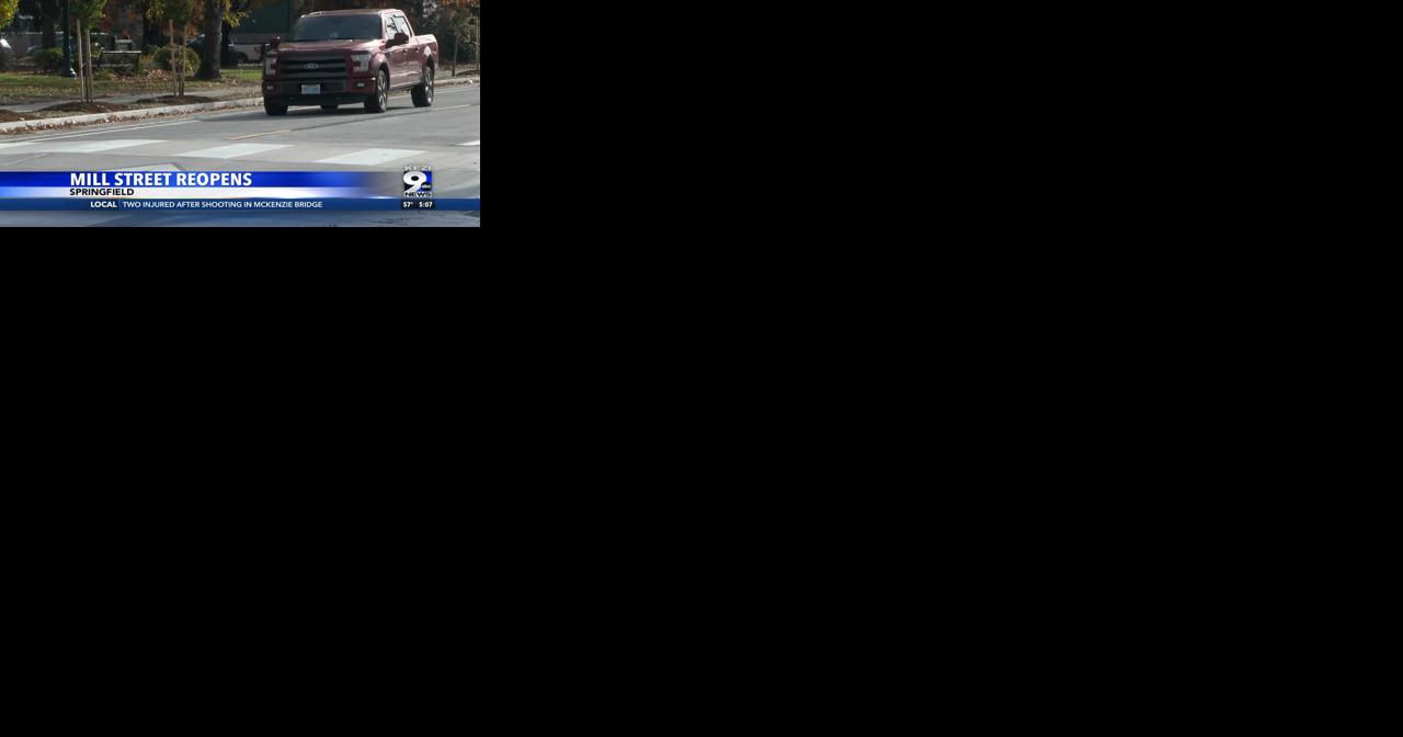 Mill Street reopens in Springfield