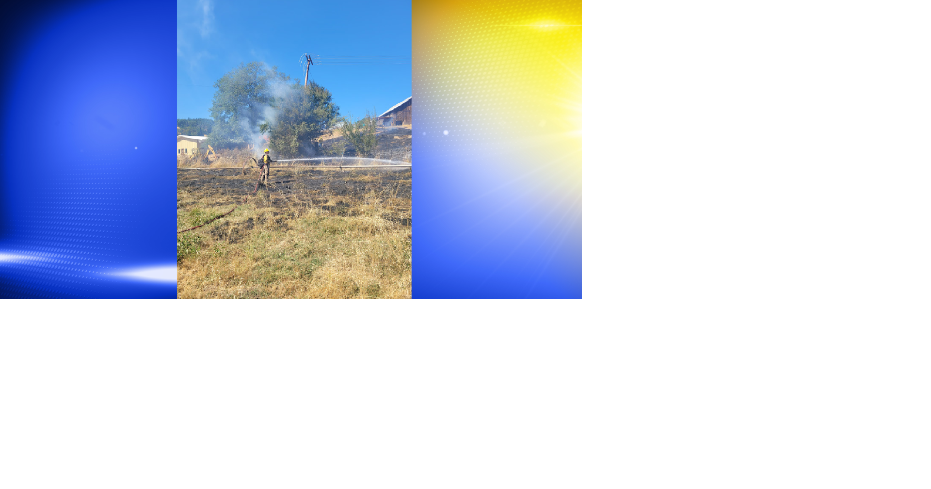Douglas County fire crews respond to brush fire sparked by downed ...