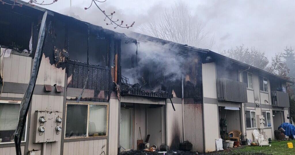 Four families displaced after two-alarm apartment fire | News | kezi.com