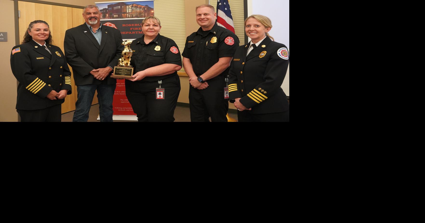 Roseburg fire marshal wins Oregon's top fire safety honor