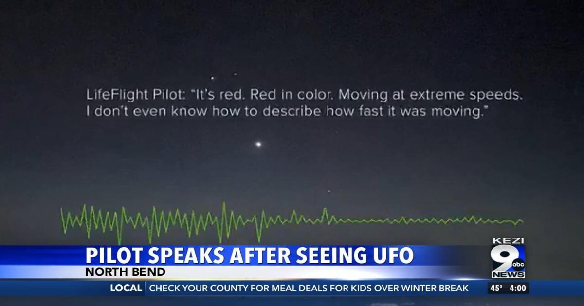 Pilot speaks on UFO sighting over Western Oregon skies | News Pilot speaks on UFO sighting over Western Oregon skies | News