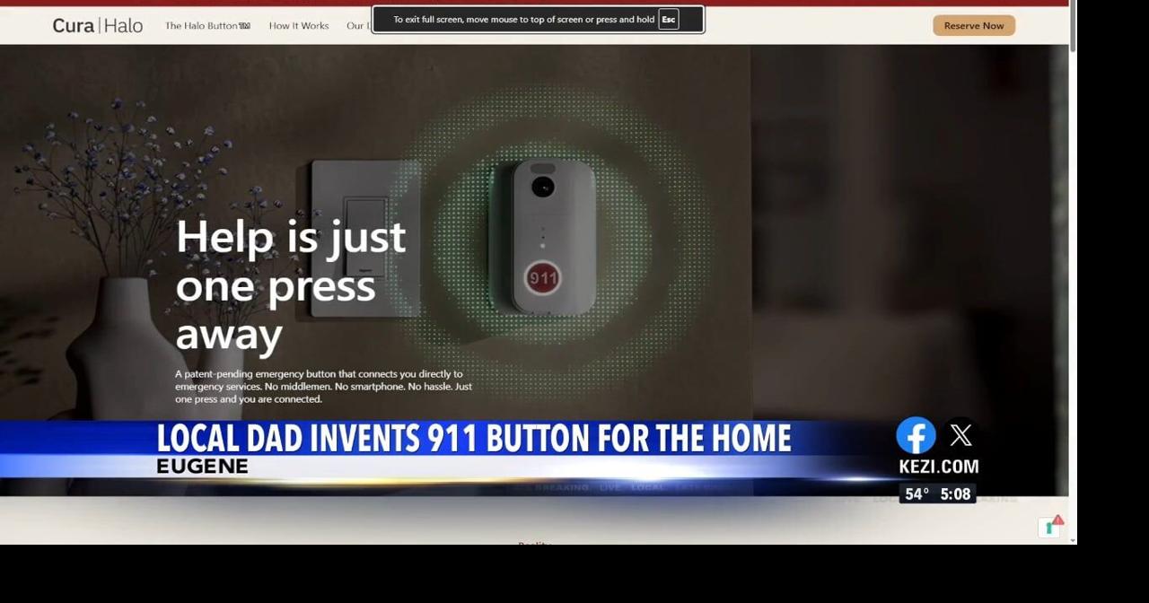 Local Dad Invents 911 Button for the Home | Video | kezi.com
