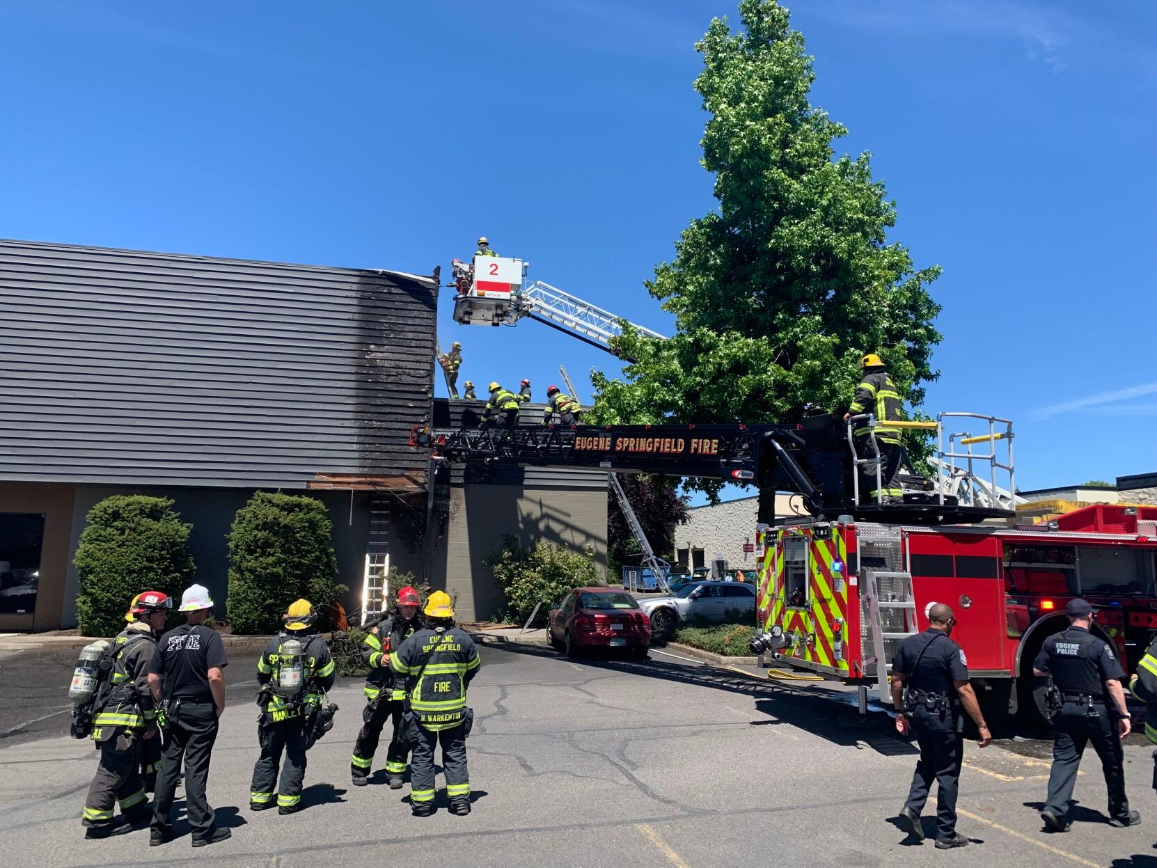 Eugene Springfield Fire respond to two fires within a half-hour period ...