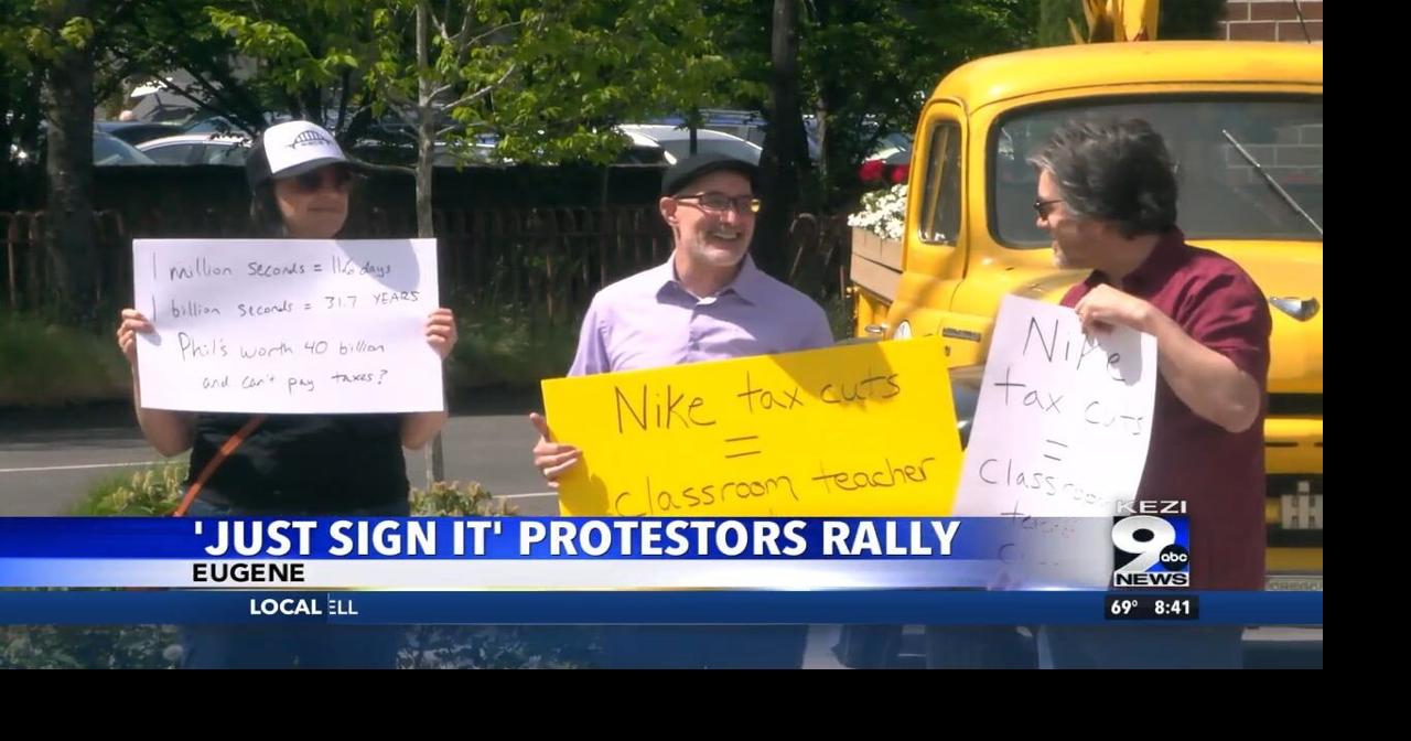 ‘Just Sign It’ Protesters Rally | Video | kezi.com
