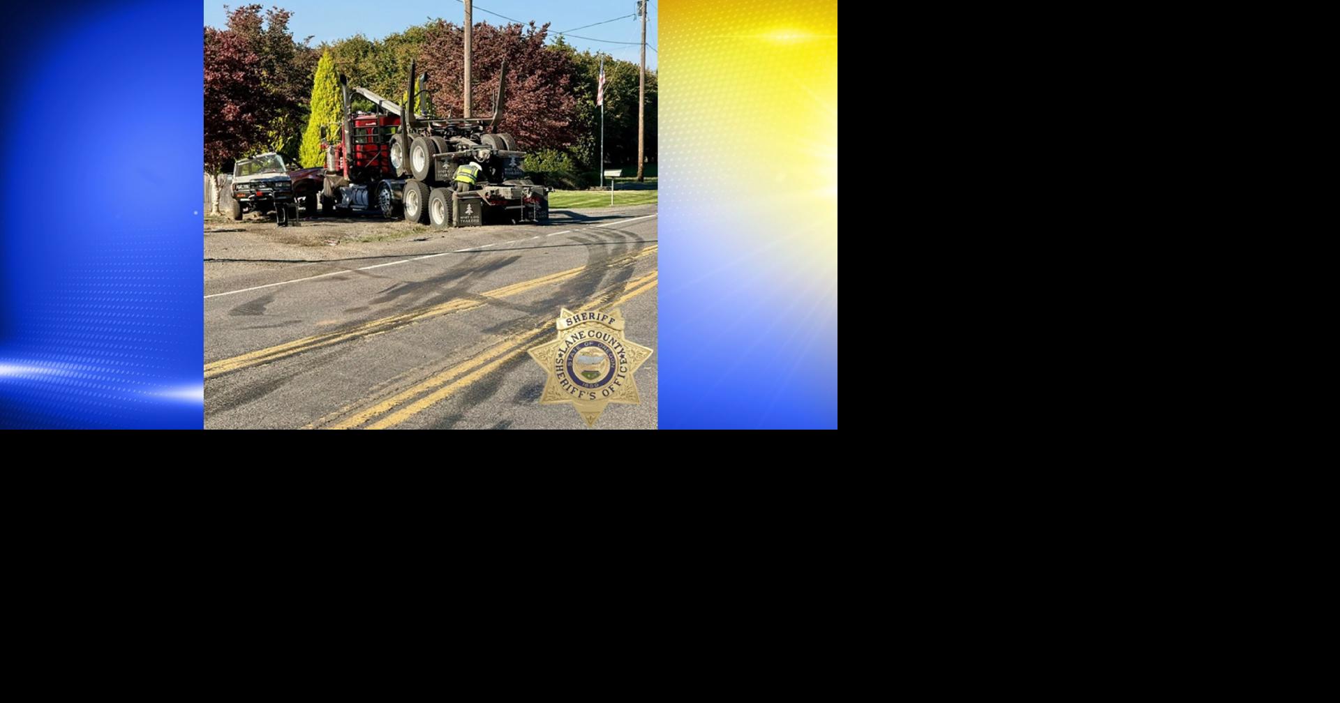 Eugene woman dies in Territorial Highway log truck crash | Local | kezi.com