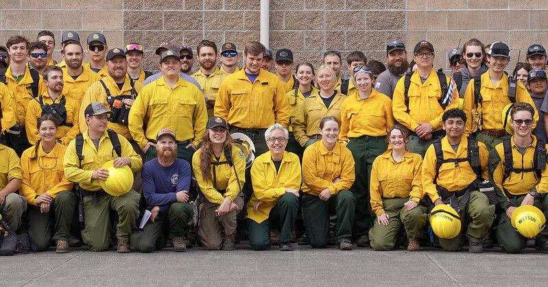 Governor Kotek joins Oregon's new wildfire fighters in Sweet Home