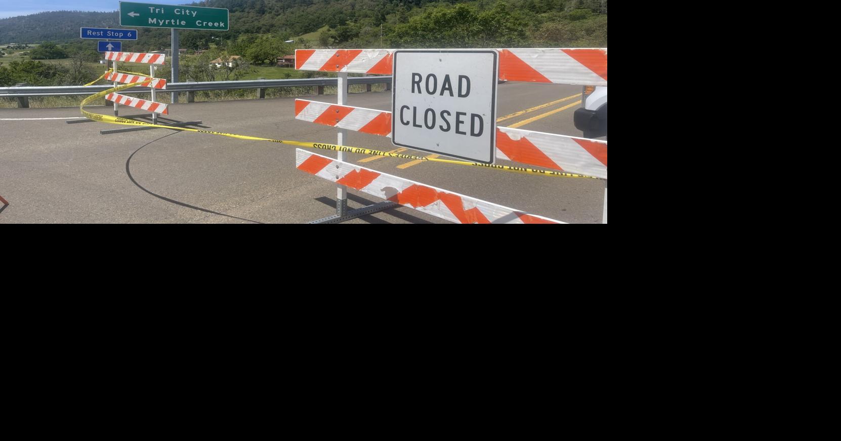 Myrtle creek roadblock