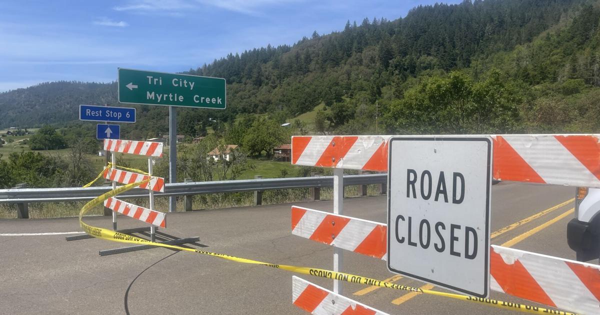 Myrtle creek roadblock
