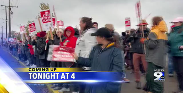 Coming up on KEZI 9 News at 4: Gas leak in Eugene; why so many strikes