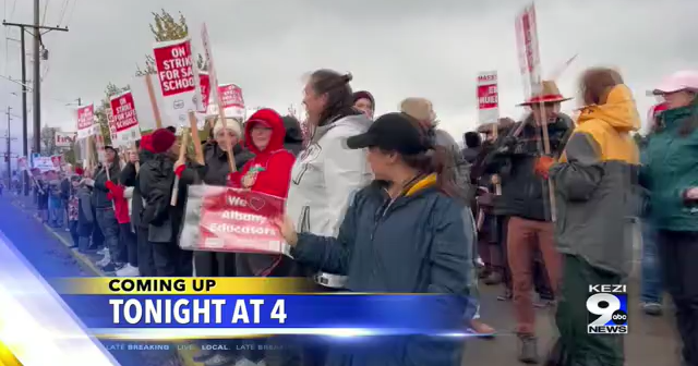 Coming up on KEZI 9 News at 4: Gas leak in Eugene; why so many strikes